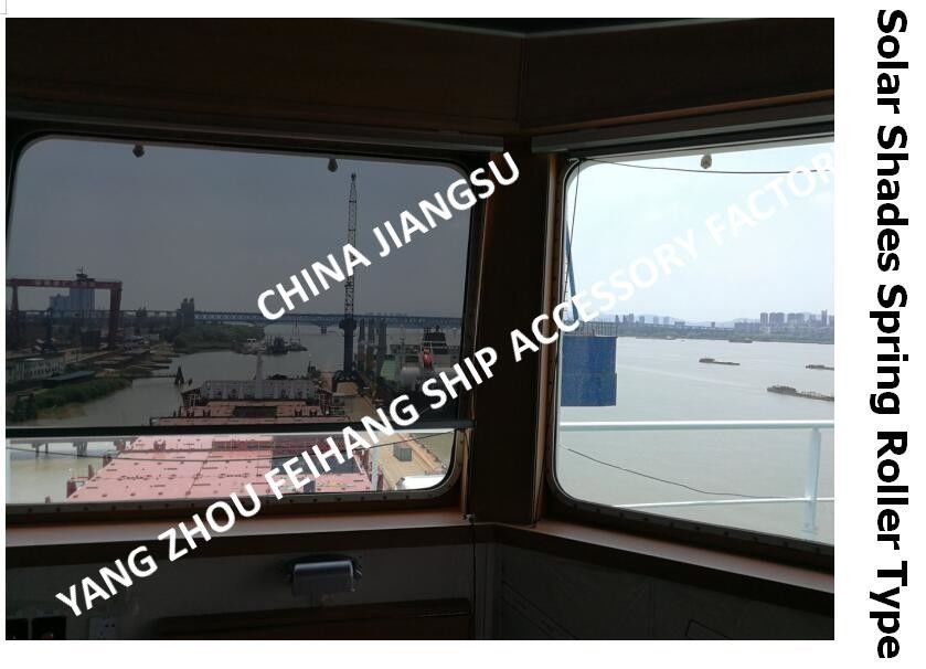 Cortinas de la carlinga IMPA150721 - Marine Cockpit Sunshade Roller Blinds - sombrilla de filtración ligera del aislamiento de calor de la protección solar