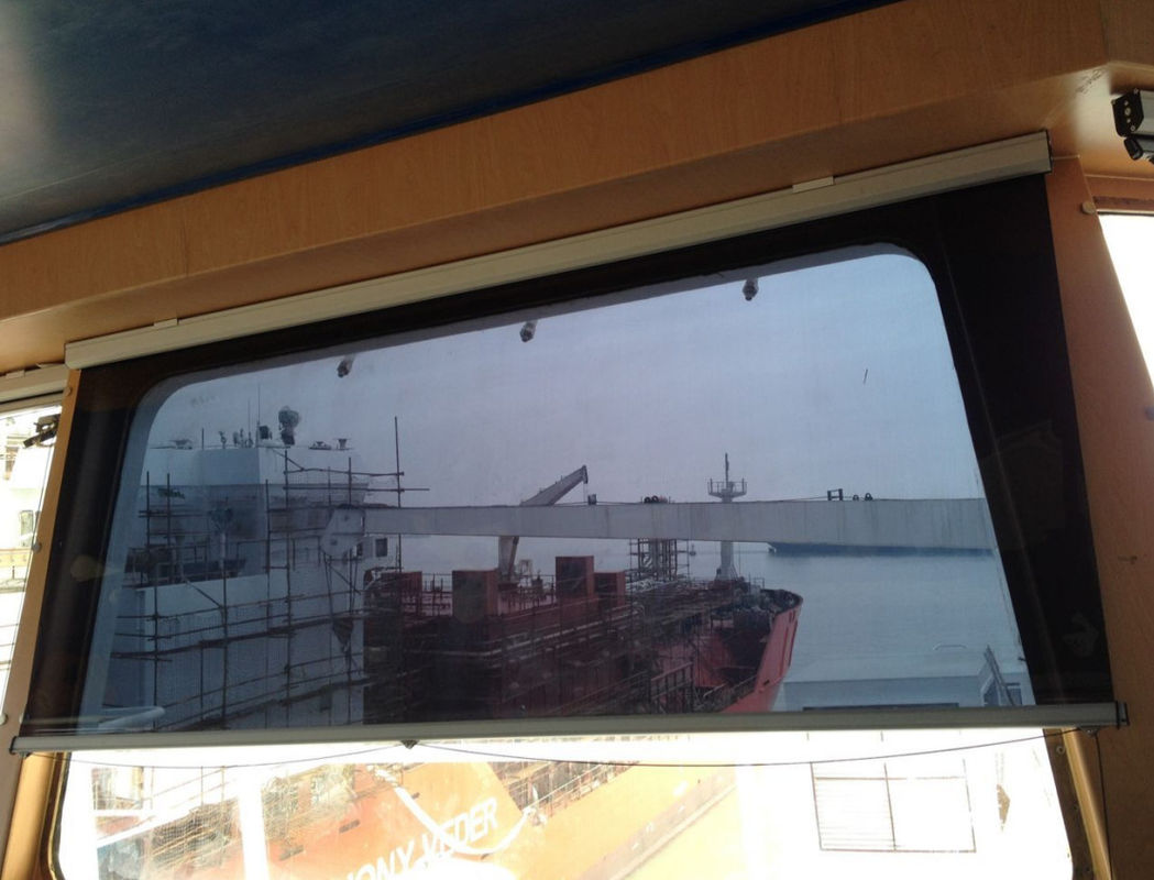 IMPA150721-Solar sombrea el tipo Marine Cockpit Sunshade Roller Blinds - persianas del rodillo de la primavera de rodillo de la sombrilla de la primavera de la carlinga