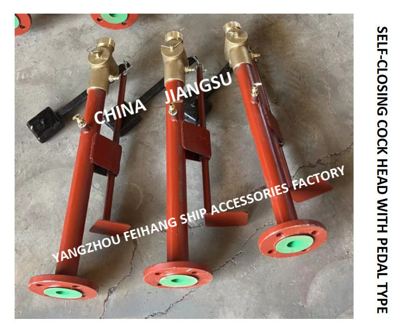 Válvula de cierre automático que suena de mando por pedal con la extensión Rod FH-DN40 Cb/T3778-99