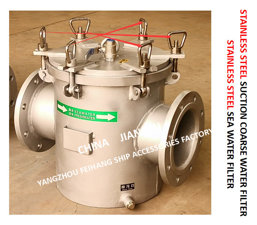 Los tamices de acero inoxidables de la agua de mar para la bomba diaria del agua dulce importaron Modelas 150 Cb/T497-2012