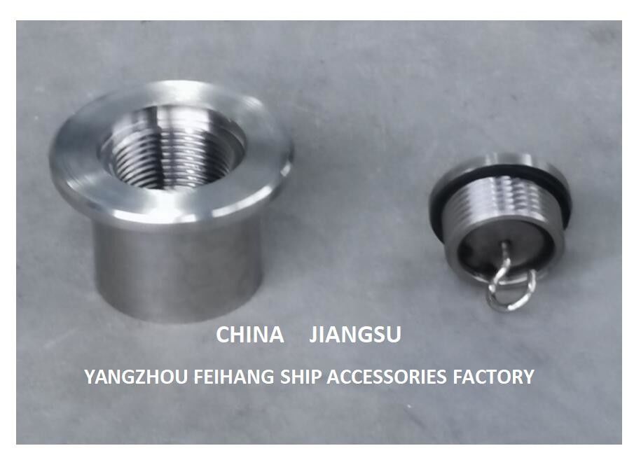 China Tubo de sondeo de acero inoxidable Cap-China Cabeza del tubo de sondeo de acero inoxidable CB/T3778-99