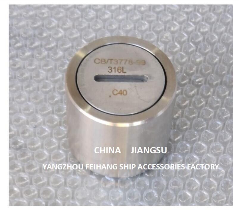 Enchufe de sonido de combustible con anillo O, material de acero inoxidable modelo C40 Cb/T3778-99