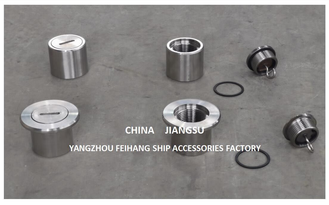 China FeiHang tipo C Tubo de sondeo de acero inoxidable elevado Cabeza-Marino Capuchón de sondeo de acero inoxidable elevado