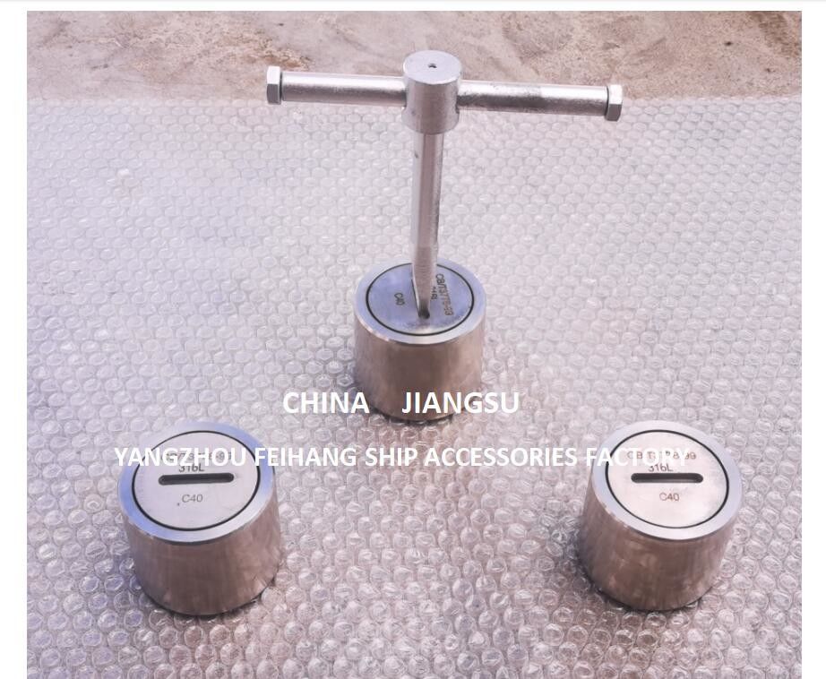 Enchufe de sonido de combustible con anillo O, material de acero inoxidable modelo C40 Cb/T3778-99