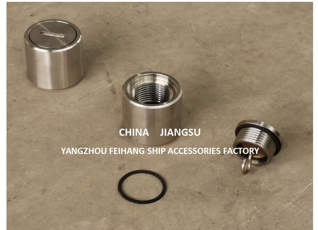 China FeiHang tipo C Tubo de sondeo de acero inoxidable elevado Cabeza-Marino Capuchón de sondeo de acero inoxidable elevado