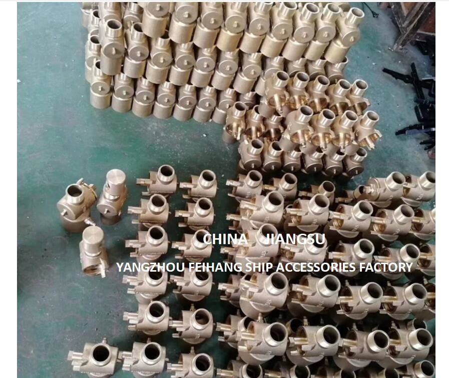 Especificaciones del ensamblaje de válvula de cierre automático para Cb/T3778-99 Material-bronce con contrapeso