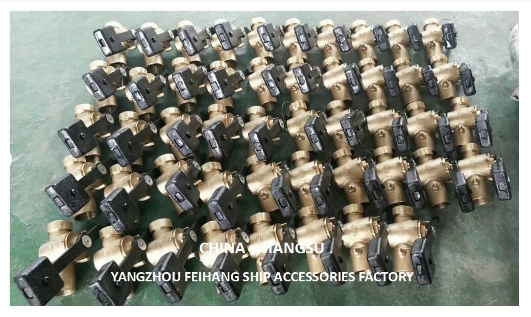 Especificaciones del ensamblaje de válvula de cierre automático para Cb/T3778-99 Material-bronce con contrapeso