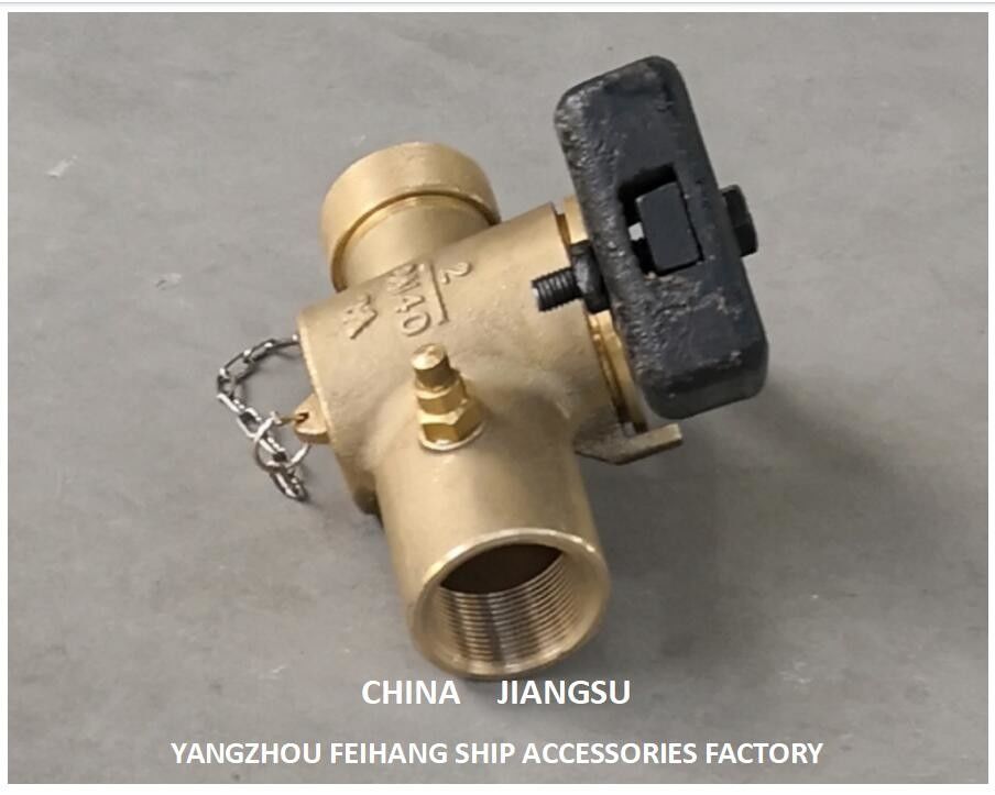 Datos técnicos de la válvula de cierre automático de sonido Dn40 Cb/T3778-99 Material-bronce con contrapeso