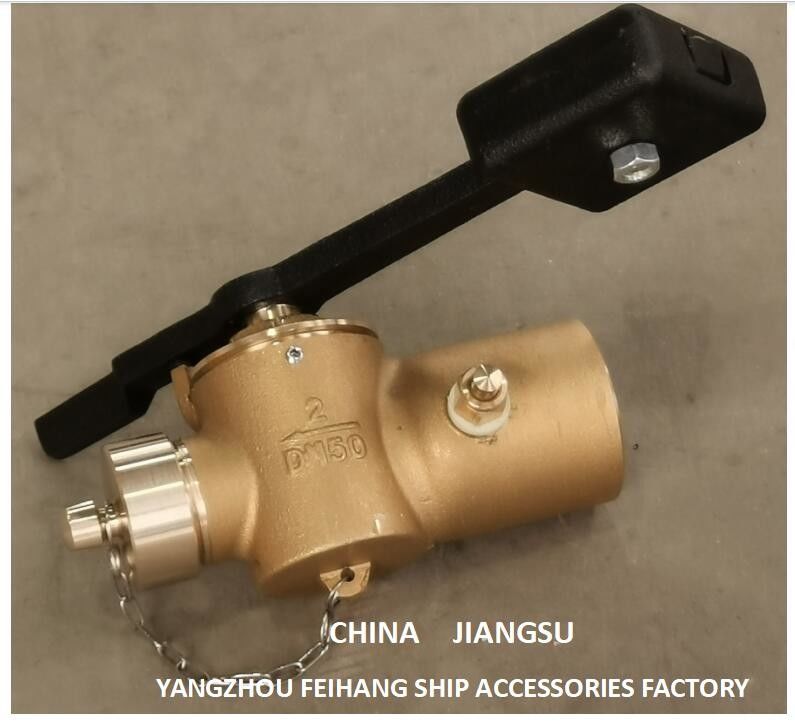 Válvula de cierre automático de sondeo del tanque de combustible FH-DN50 CB/T3778-99 Material-bronce con contrapeso