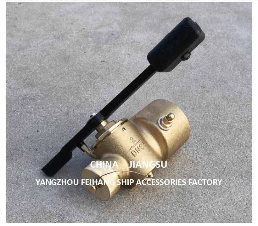 DATOS TÉCNICOS DE LA VALVA de autocierre de sonido para DN65 CB/T3778 MATERIAL-BRONZO con contrapeso