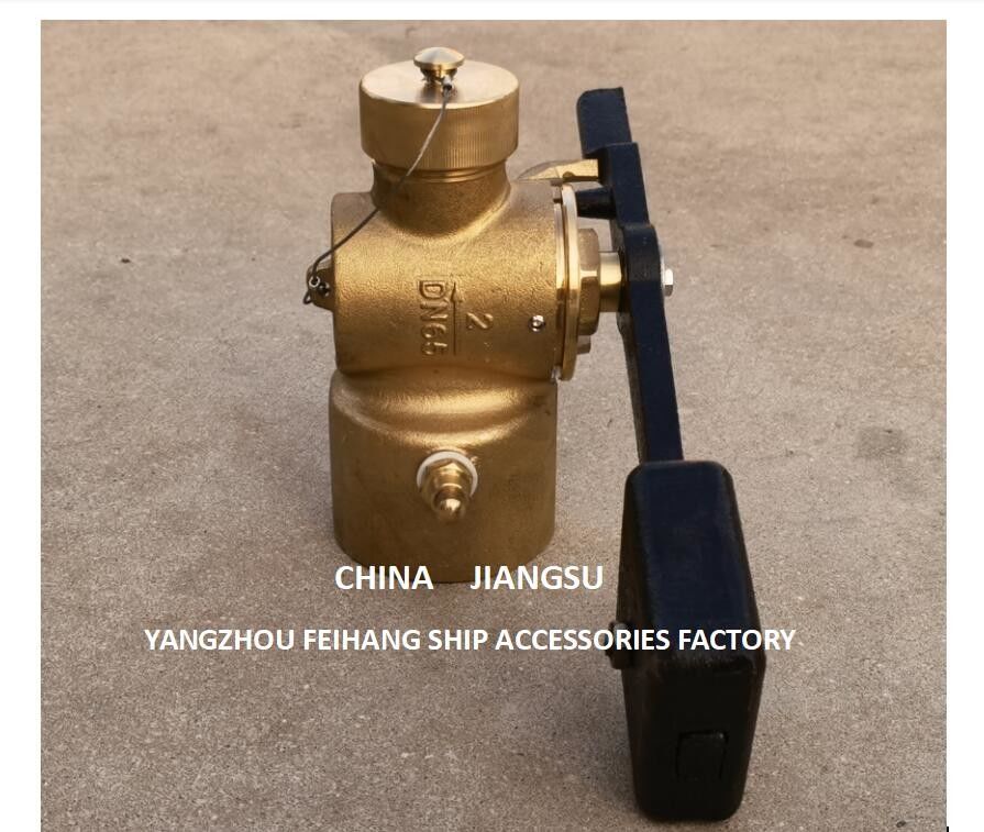 DATOS TÉCNICOS DE LA VALVA de autocierre de sonido para DN65 CB/T3778 MATERIAL-BRONZO con contrapeso