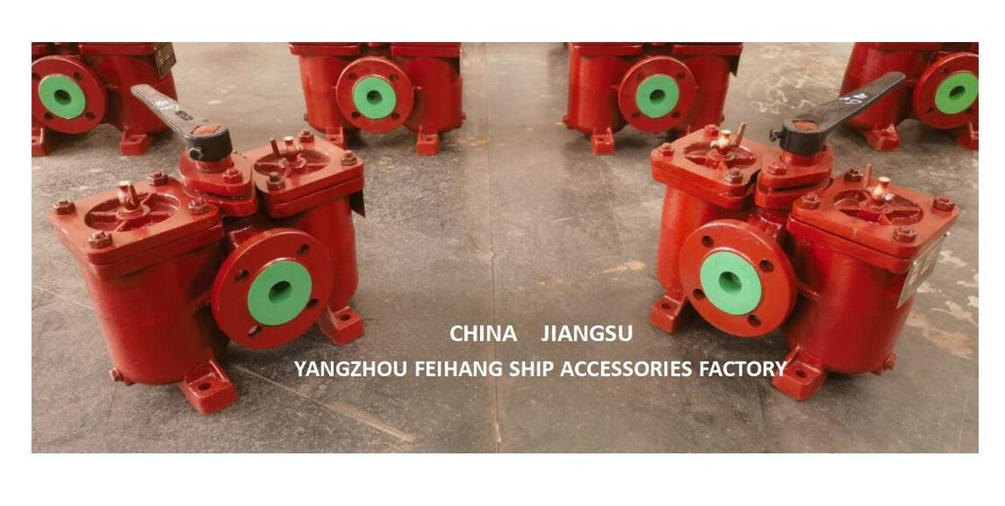 China aS50 cb/t425 Filtros de aceite de doble tipo - filtros de aceite de doble tipo Proveedor - Feihang Marine