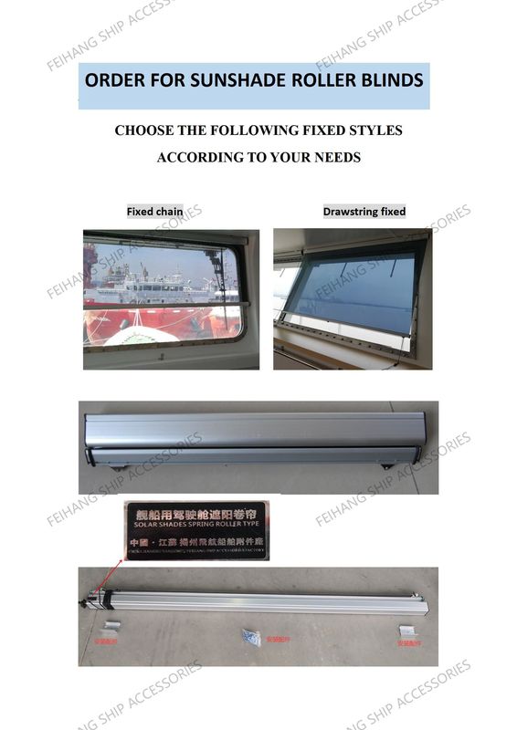 IMPA150721 Sombras solares tipo rodillo de resorte -Feihang Marine