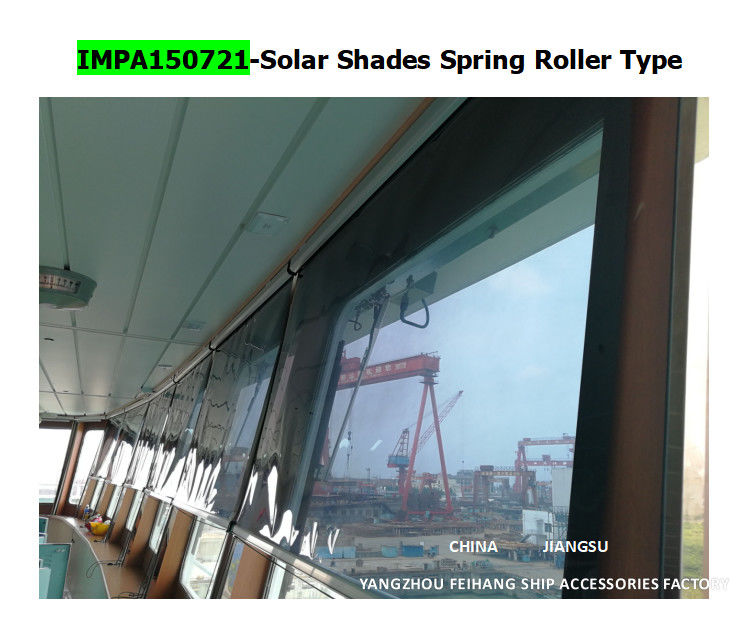 IMPA150721-Sombras solares Tipo de rodillo de resorte El posicionamiento automático y el funcionamiento del resorte son convenientes