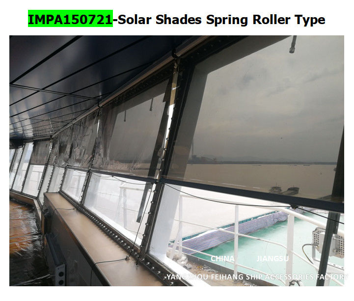IMPA150721-Sombras solares Tipo de rodillo de resorte El posicionamiento automático y el funcionamiento del resorte son convenientes