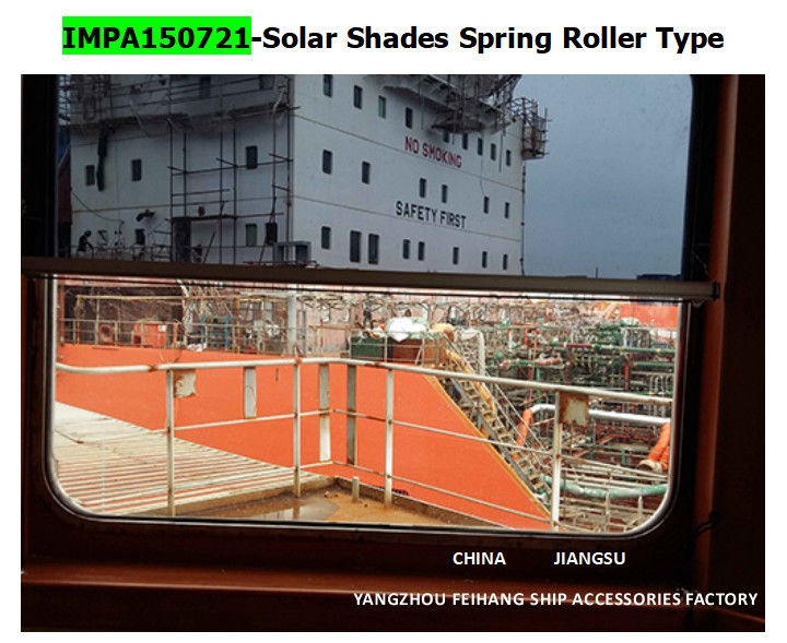 IMPA150721-Sombras solares Tipo de rodillo de resorte El posicionamiento automático y el funcionamiento del resorte son convenientes