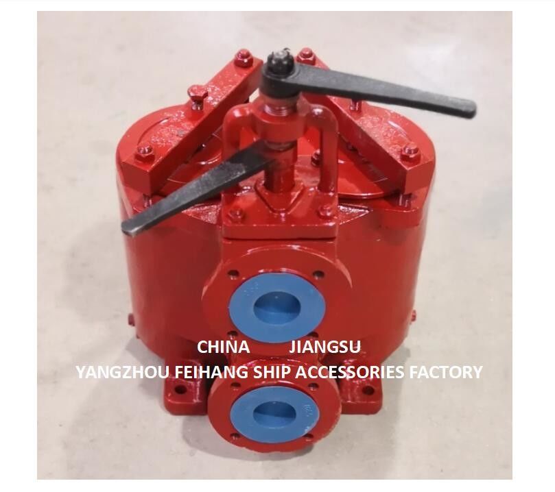 China MARINE DUPLEX OIL STRAINER ((U-TYPE) 5K-50A & DUPLEX OIL STRAINES 5K-50A CBM1132-82 y también puede utilizarse para la fabricación de otros tipos de productos.