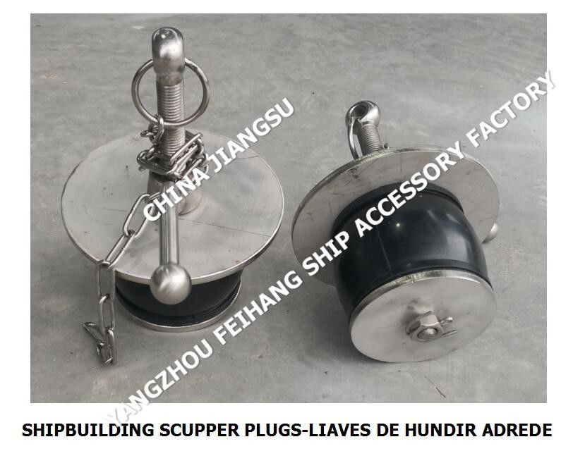 IMPA232484 50N-100 DECK SCUPPER PLUG, GUTTER PLUG-YANGZHO FEIHANG FACTORY de accesorios para buques y barcos de las ciudades de los Estados Unidos y de los Estados Unidos