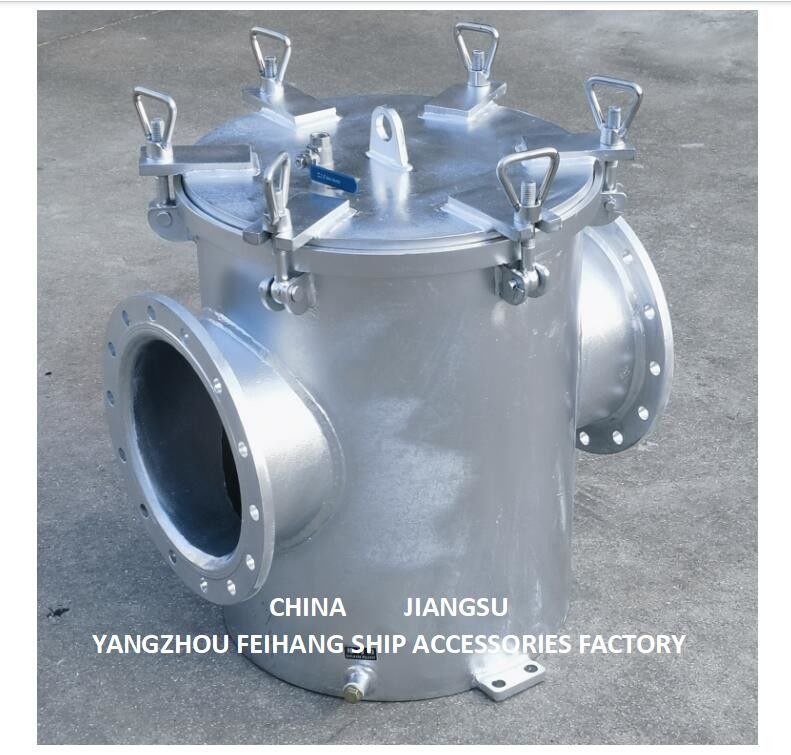DN250 FILTRADOR DE AGUA MARINA Principal, FILTRADOR DE AGUA COSA de succión CB/T497-2012: Compuesto principalmente por una tubería de conexión, la tubería principal
