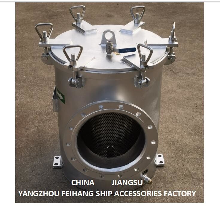 DN250 FILTRADOR DE AGUA MARINA Principal, FILTRADOR DE AGUA COSA de succión CB/T497-2012: Compuesto principalmente por una tubería de conexión, la tubería principal