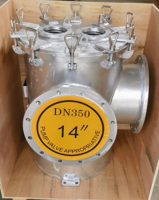 El tipo de ángulo del filtro de aguas marinas de la torre de desulfuración - FILTRO DE AGUA SURCESO DE SUCCIÓN MODELO BLS350 CB/T497-2012