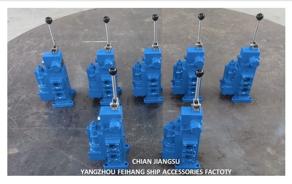 Válvulas de control de flujo proporcional manuales para buques 35SFRE-MO25-H3 Flujo 200 l/min con kit de reparación