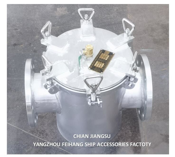 China Super-Marine filtros de agua de mar Molde AS125 CB/T497 Casas Galvanizado en caliente, filtro de acero inoxidable