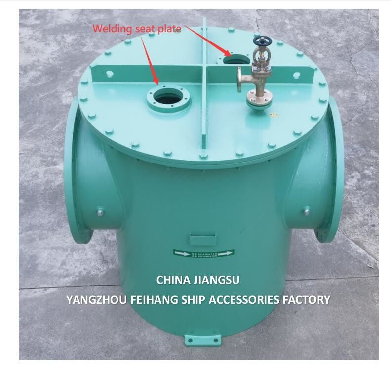 Filtro de agua de mar con dispositivo de protección biológica Mgps AS600 CB/T497-2012 Acero de carbono marino galvanizado de agua de mar principal