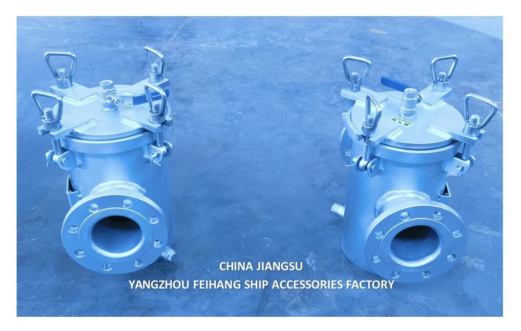 El sistema de filtrado de aguas marinas de acero inoxidable Marino 316L Modelo AS80 CB/T497-2012