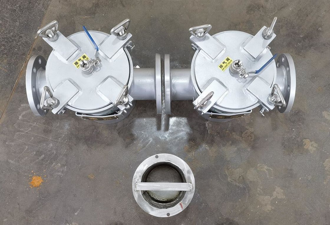 Filtro de la canasta de acero inoxidable para uso marino - Filtro de agua de mar de acero inoxidable para uso marino MODELO AS80 CB/T497