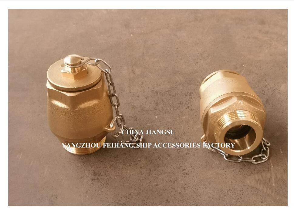 IMPA23339 FH-DN40 válvula de desagüe con bola de bronce Cuerpo NPT Capa de acero inoxidable Bola flotante