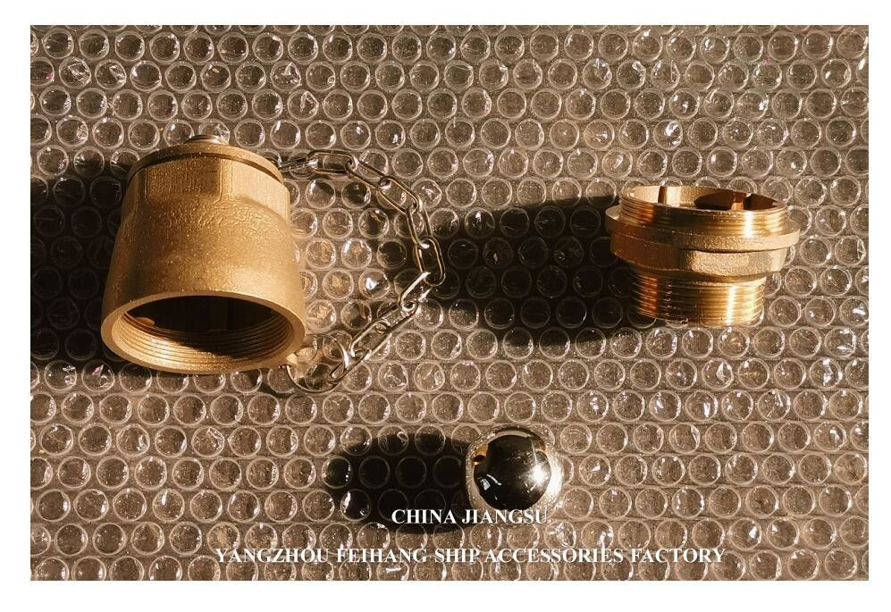 IMPA23339 FH-DN32 Valva de desagüe de bola de bronce Cuerpo NPT Capa de acero inoxidable Bola flotante