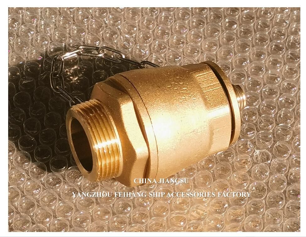 IMPA23339 FH-DN32 Valva de desagüe de bola de bronce Cuerpo NPT Capa de acero inoxidable Bola flotante