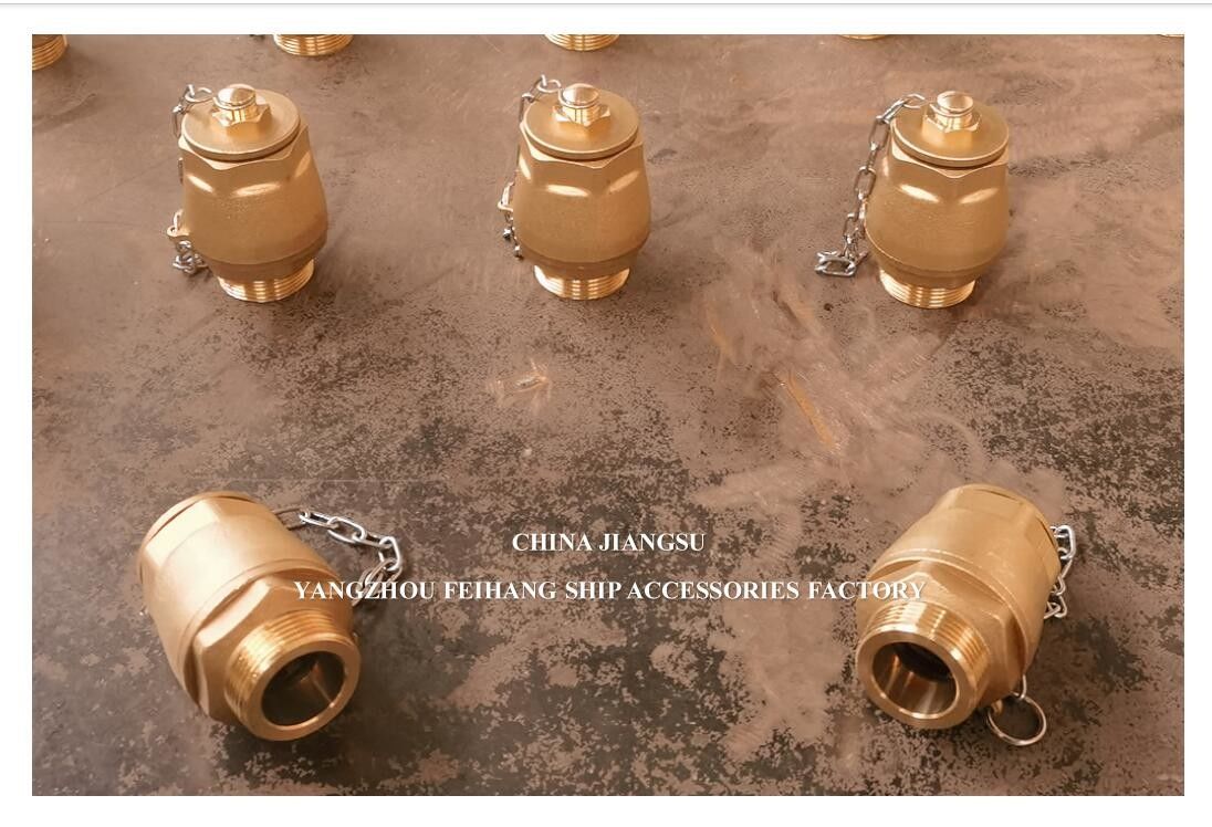 IMPA23339 FH-DN40 válvula de desagüe con bola de bronce Cuerpo NPT Capa de acero inoxidable Bola flotante