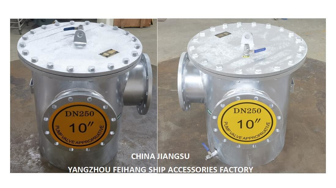 3 Tipo de 3 vías de las tensiones de agua de la lata modelo Fh-3t-250a cuerpo de acero al carbono, cartucho de filtro de acero inoxidable