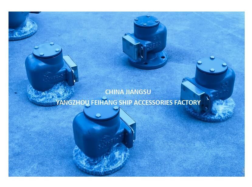 No. 533hfb-50a Cabeza de ventilación de aire para el tanque de aguas residuales con SUS316l floater Nbr Gasket 0.3mpa