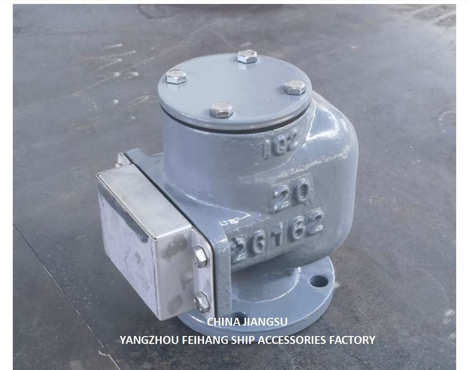 NO.533HFB-50A Cabeza de ventilación de aire para el tanque de pico del frente con SUS316L NBR GASKET flotante 0.3MPA