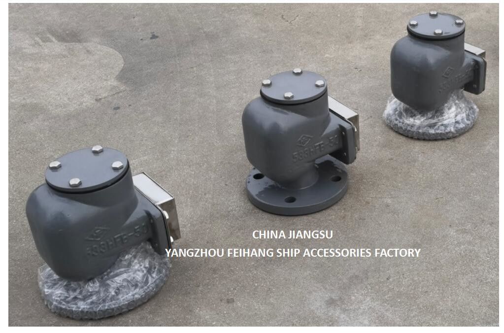 Después del pico del tanque, cabeza de ventilación de aire - cabeza de tubería de aire Modelo:No.533HFB-50A Con Sus316l Floater Nbr Gasket 0.3mpa