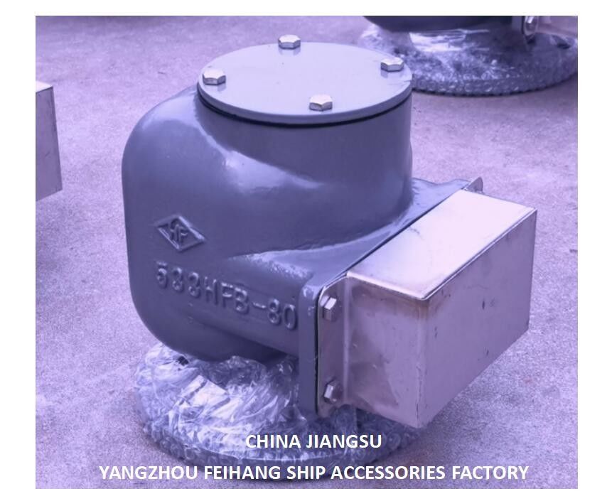 Cabeza del tubo de aire del tanque de agua No. 533hfb-100a Cabeza de ventilación de aire No. 533hfb-100a Cuerpo de hierro fundido Flotación de acero inoxidable