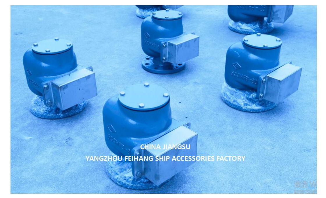 Cisterna de lastre de agua cabeza de ventilación de aire modelo-533hfb-80a cuerpo flotador de hierro fundido y acero inoxidable