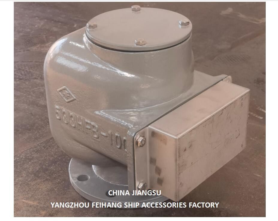 Cabeza de ventilación del tanque de lastre y cabeza del tubo de aire de lastre modelo 533HFB-100A Cuerpo de hierro fundido de acero inoxidable flotante