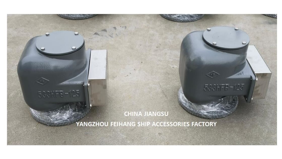 No 533hfb-125a Cabeza de ventilación y Cabeza de tubería de aire para el tanque de lastre