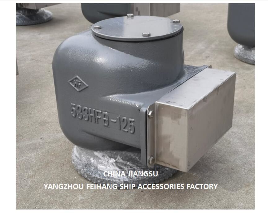 No 533hfb-125a Cabeza de ventilación para depósitos de agua y no 533hfb-125a depósitos de lastre