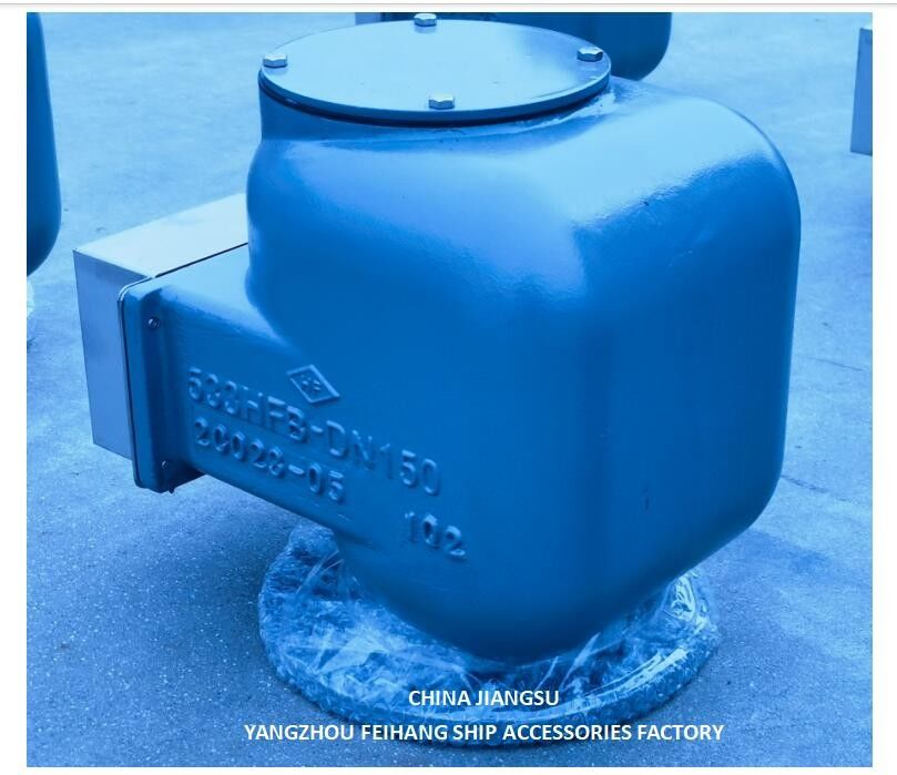 Capilla transpirable para el mar 533HFB-150A - Tanques de lastre de agua Cabeza de ventilación de aire modelo-533hfb-150a
