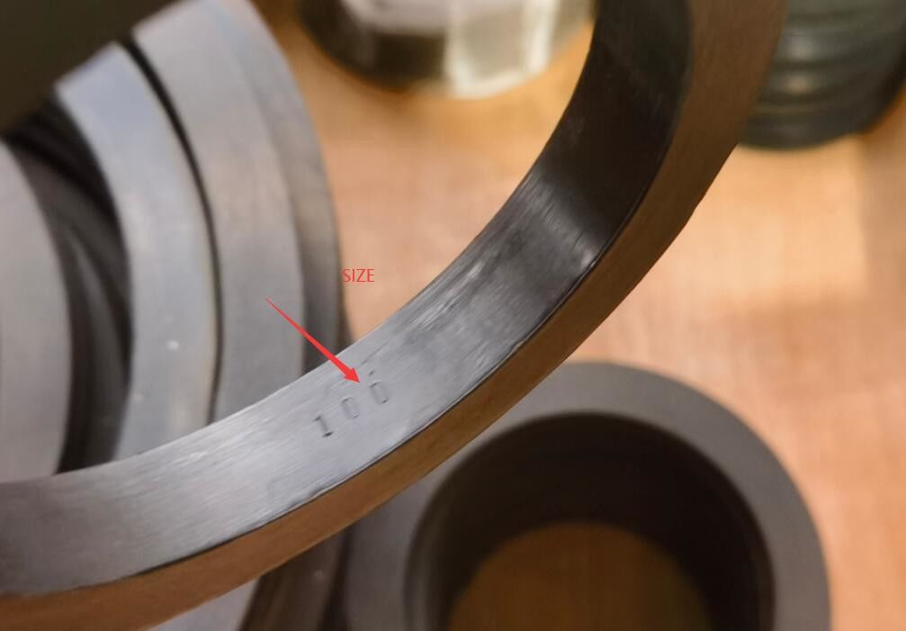 Sello de caucho para el tanque de lastre de agua cabeza de ventilación de aire, modelo 533 HFB-300, material NBR GASKET de caucho Fabricante FEIHANG SHIP