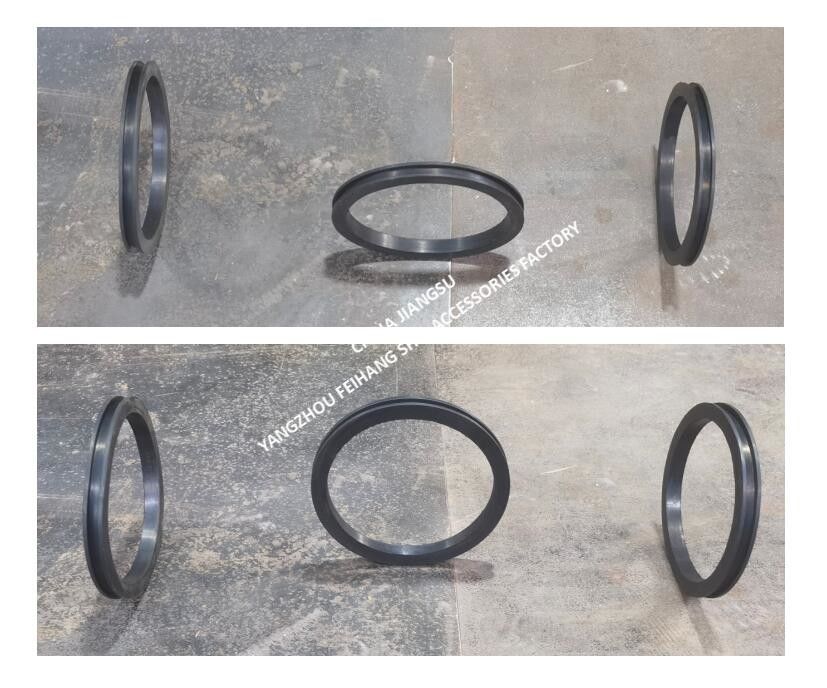 Sello de caucho para el tanque de lastre de agua cabeza de ventilación de aire, modelo 533 HFB-300, material NBR GASKET de caucho Fabricante FEIHANG SHIP