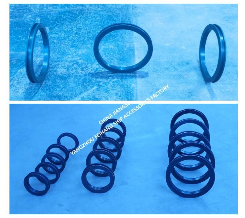 Sello de caucho para el tanque de lastre de agua cabeza de ventilación de aire, modelo 533 HFB-300, material NBR GASKET de caucho Fabricante FEIHANG SHIP