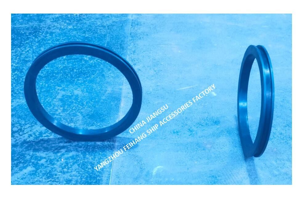 Sello de caucho para el tanque de lastre de agua cabeza de ventilación de aire, modelo 533 HFB-300, material NBR GASKET de caucho Fabricante FEIHANG SHIP