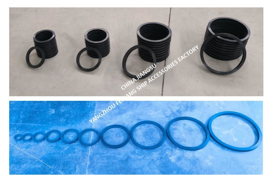 Sello de caucho para el tanque de lastre de agua cabeza de ventilación de aire, modelo 533 HFB-300, material NBR GASKET de caucho Fabricante FEIHANG SHIP