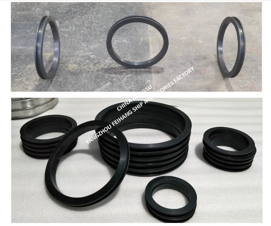 Sello de caucho para el tanque de lastre de agua cabeza de ventilación de aire, modelo 533 HFB-300, material NBR GASKET de caucho Fabricante FEIHANG SHIP
